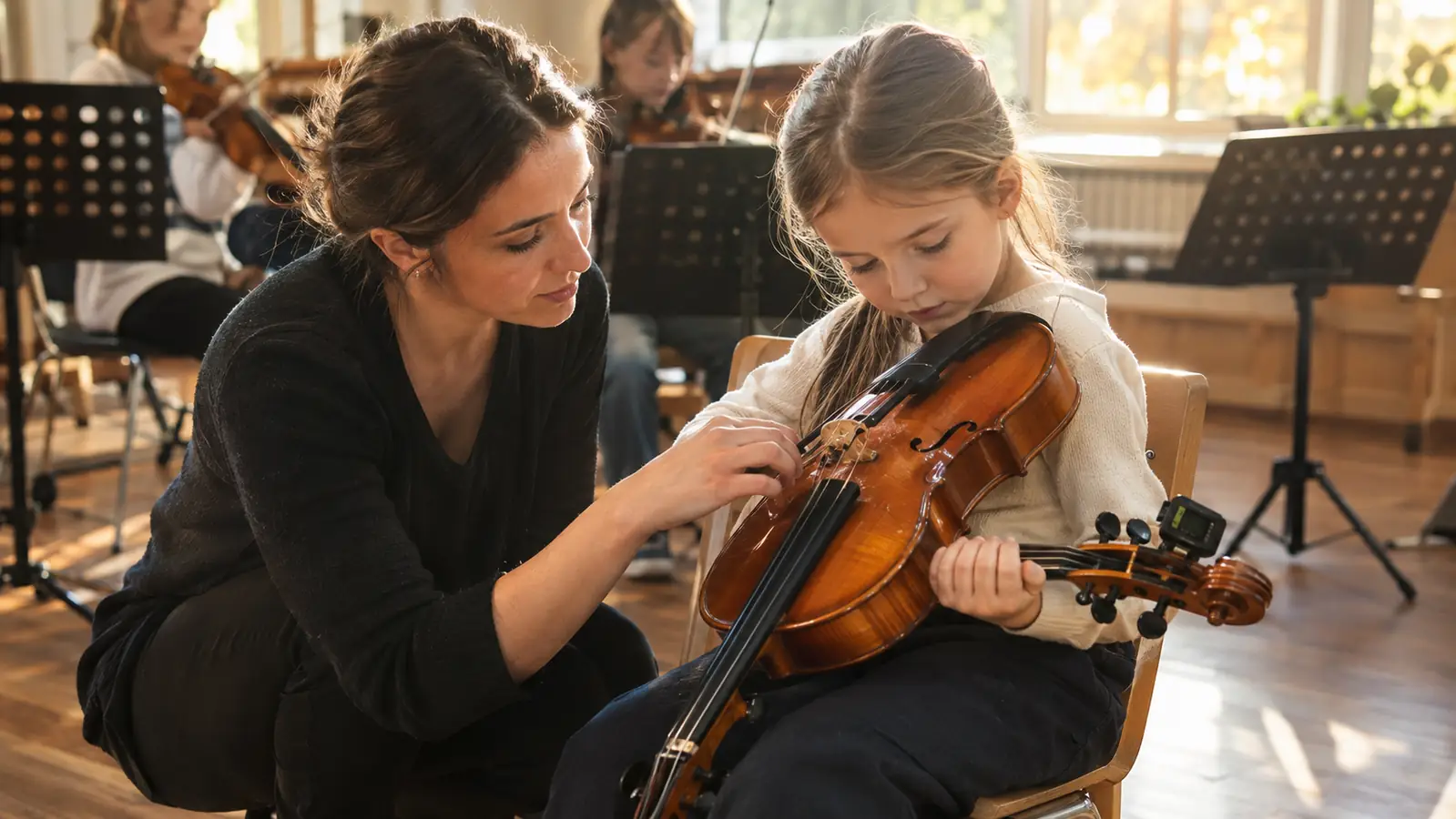 The Half-Hour We Spent Tuning a Viola